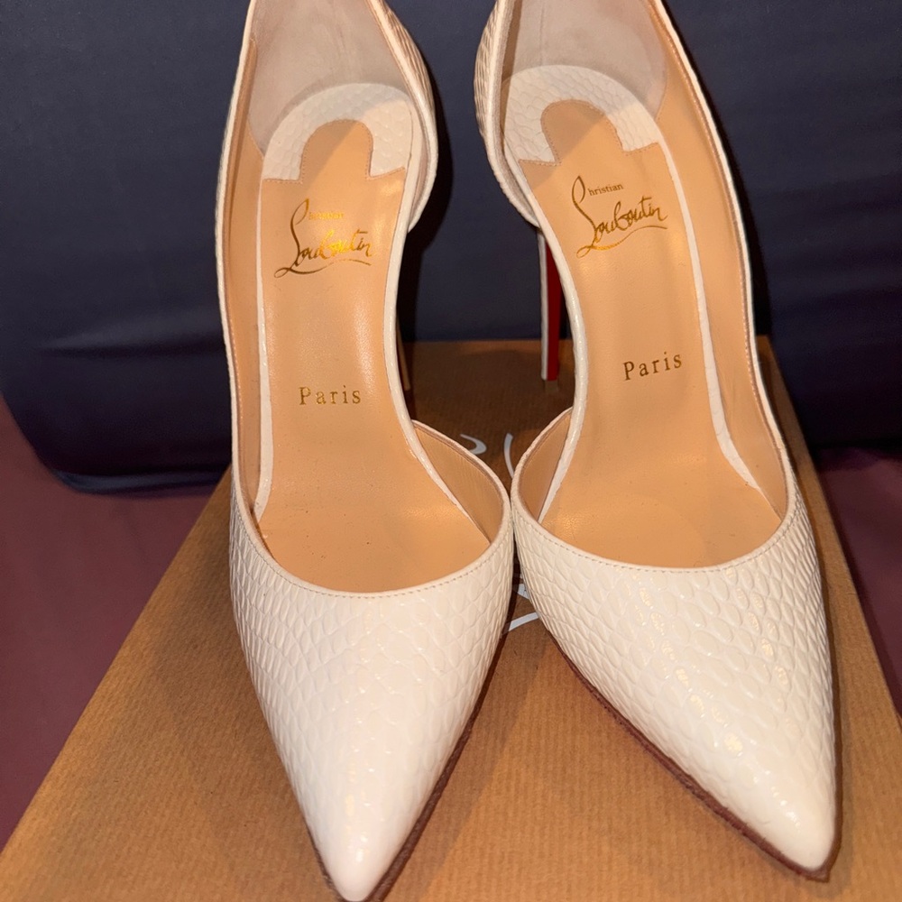 Christian Louboutin Women's Ivory Heels